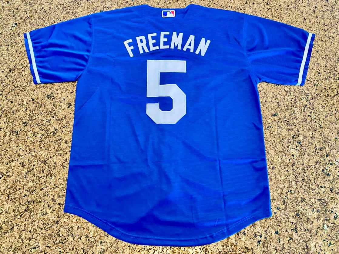 L.A Dodgers Freddie Freeman Jersey - Blue [Large] - photo 2