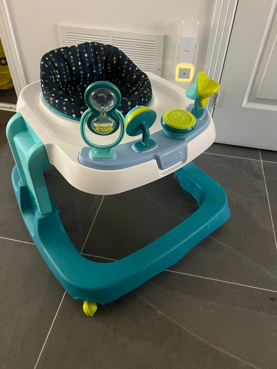 Safety 1st Teal and White Baby Walker - photo 2