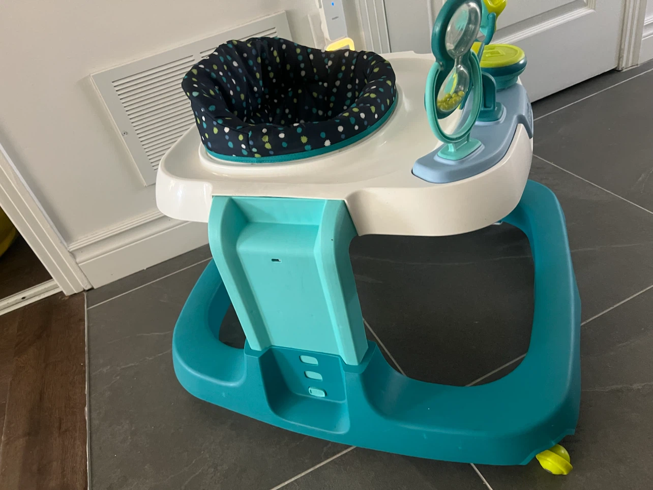 Safety 1st Teal and White Baby Walker - photo 4