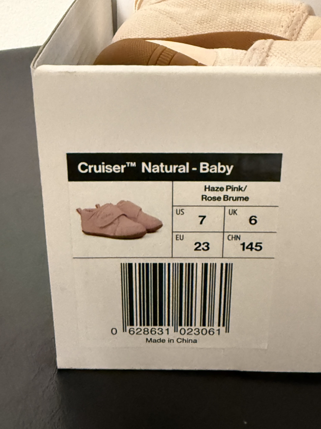 Stonz Cruiser Natural Baby Shoes Size 7 - photo 2