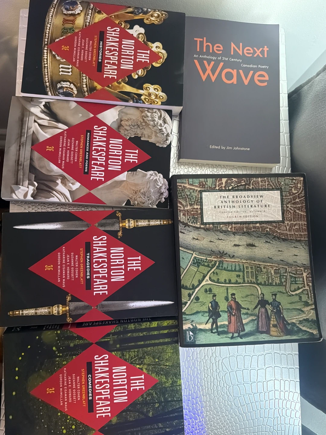 Literature and Poetry Anthology Book Set
