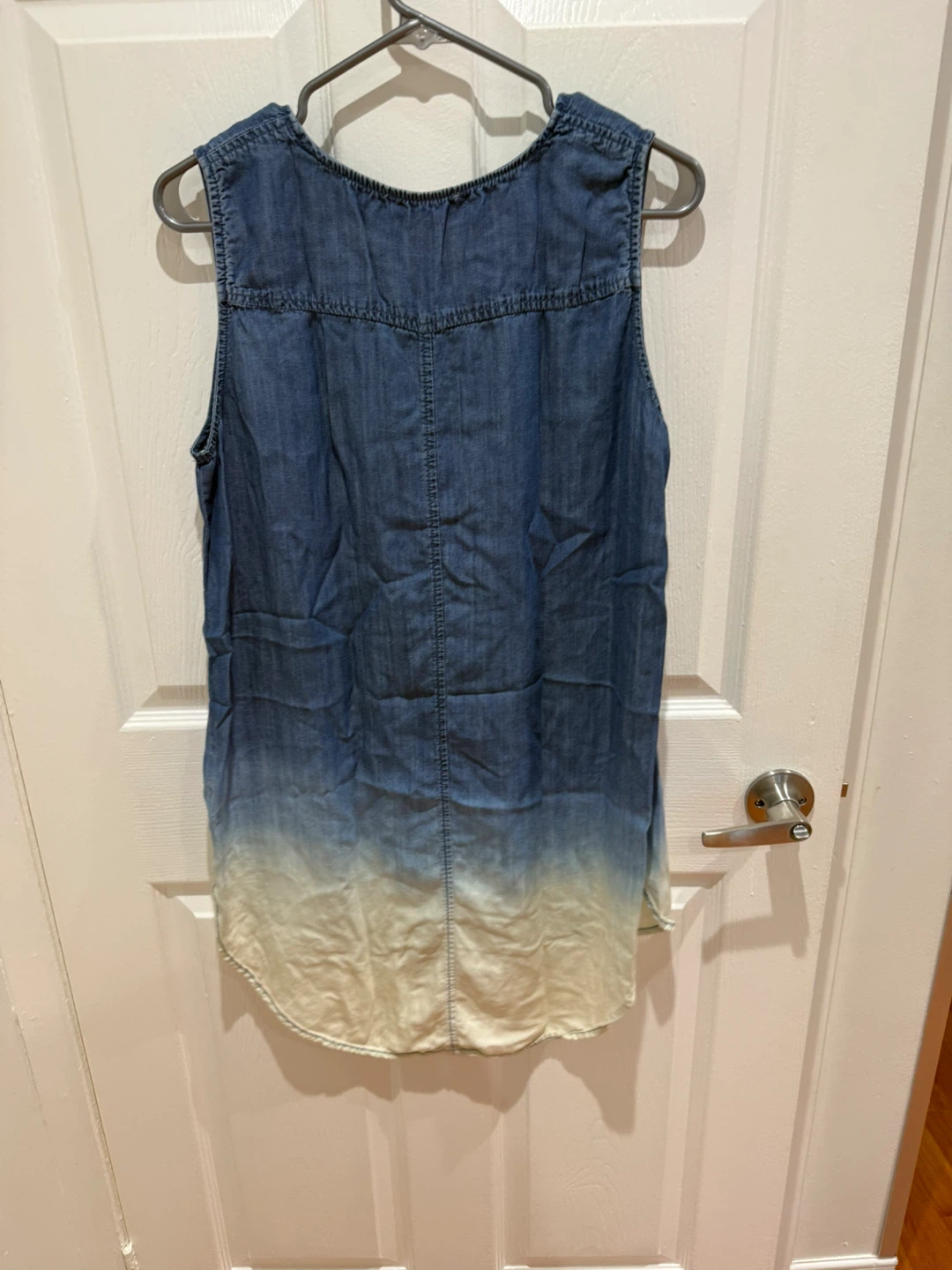 Denim Ombre Sleeveless Top - photo 2