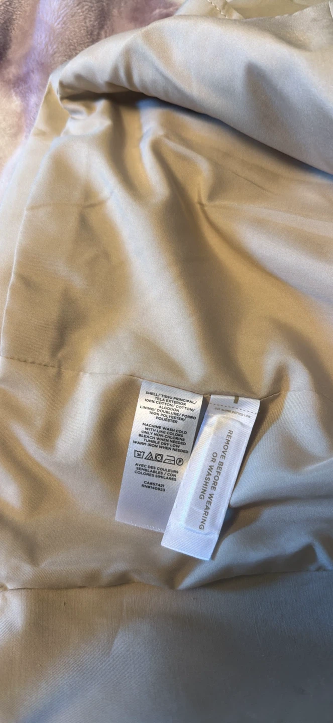 New LOFT Women's Beige Trench Coat - Size M - photo 3
