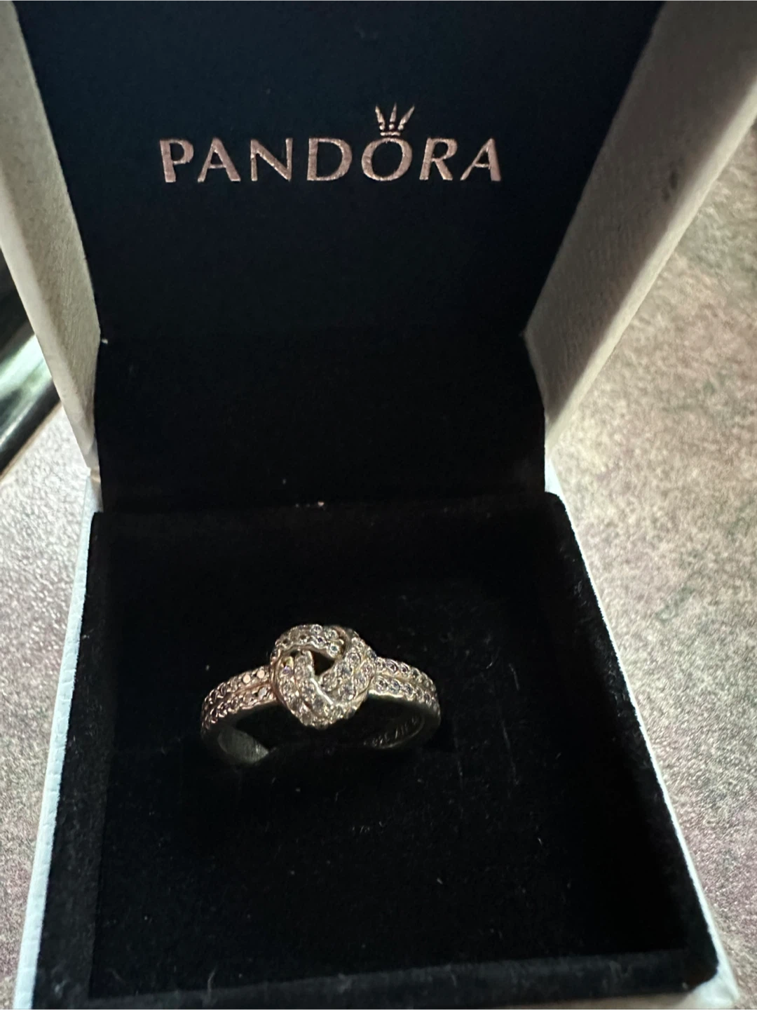 Pandora Love Knot Ring