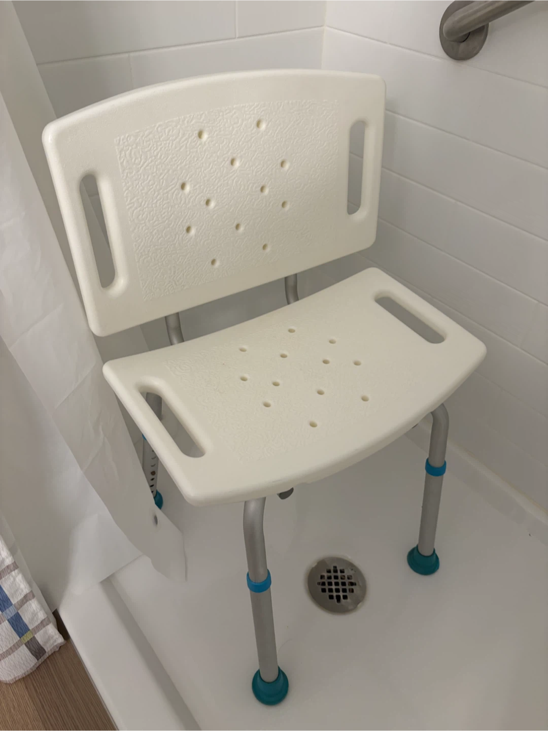 Shower Chair with Backrest