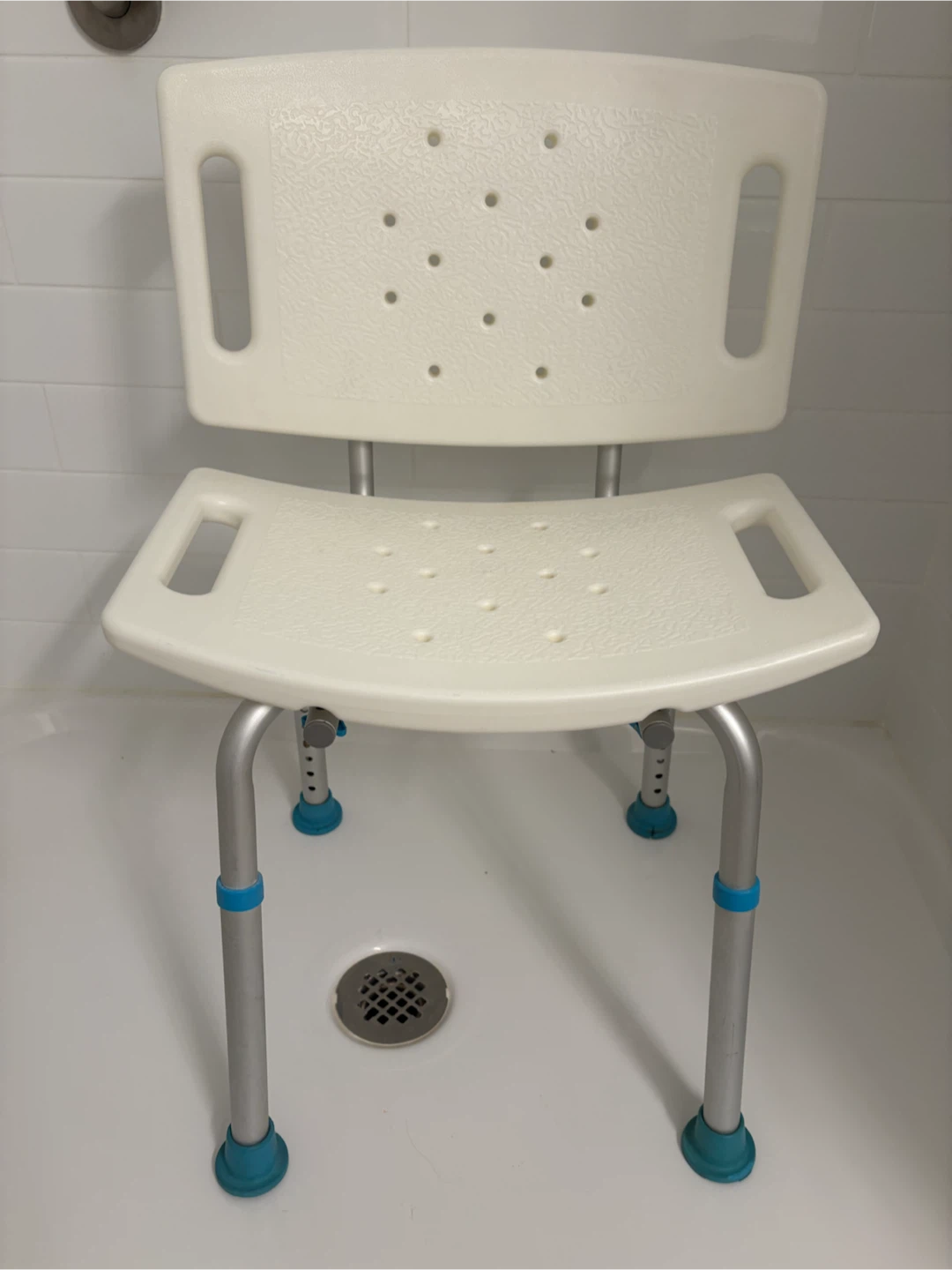 Shower Chair with Backrest - photo 2