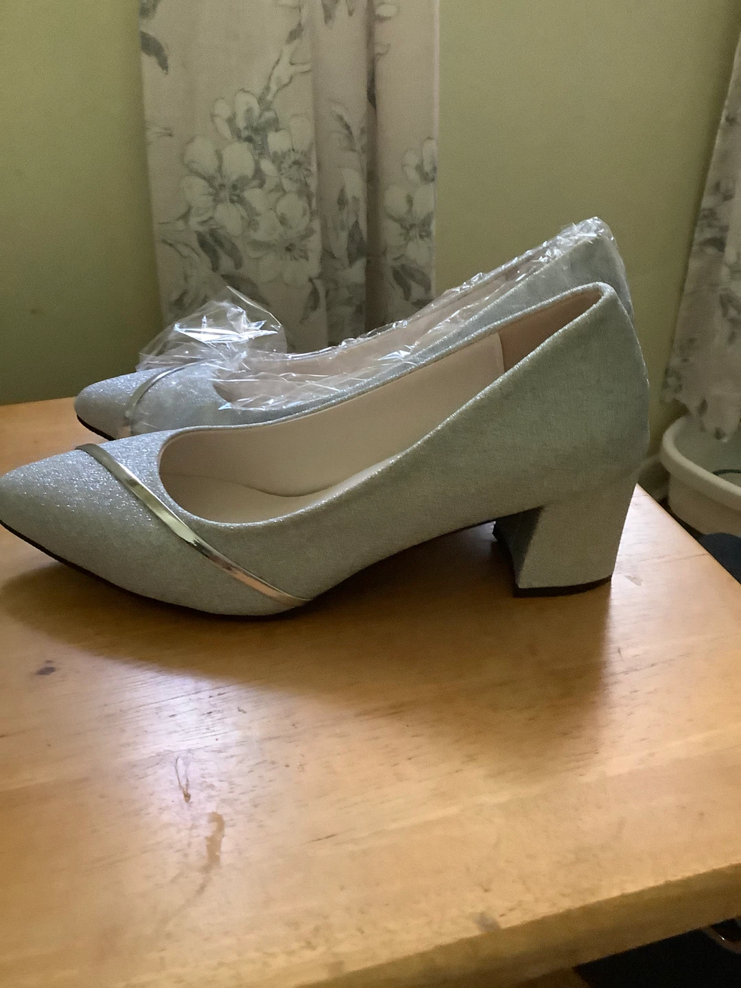 Silver Glitter Heels - photo 2