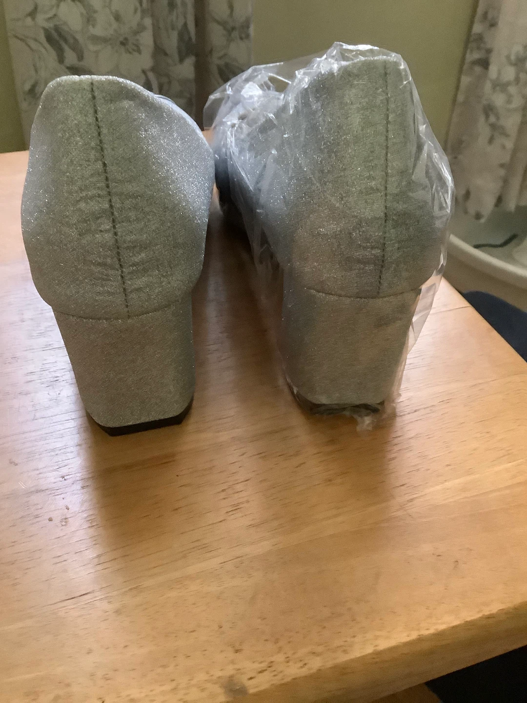 Silver Glitter Heels - photo 3