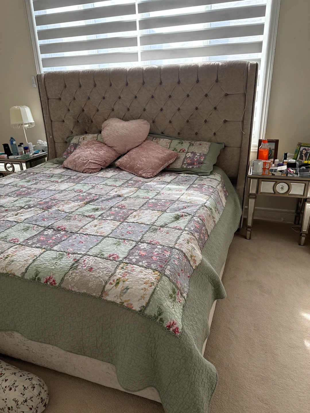 King size bed including mattress - photo 2