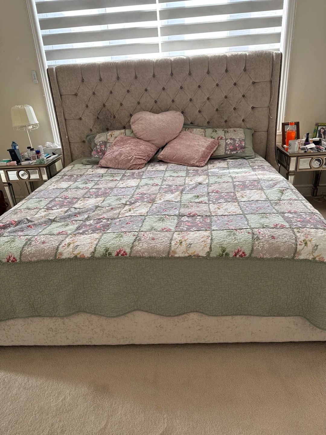 King size bed including mattress - photo 3