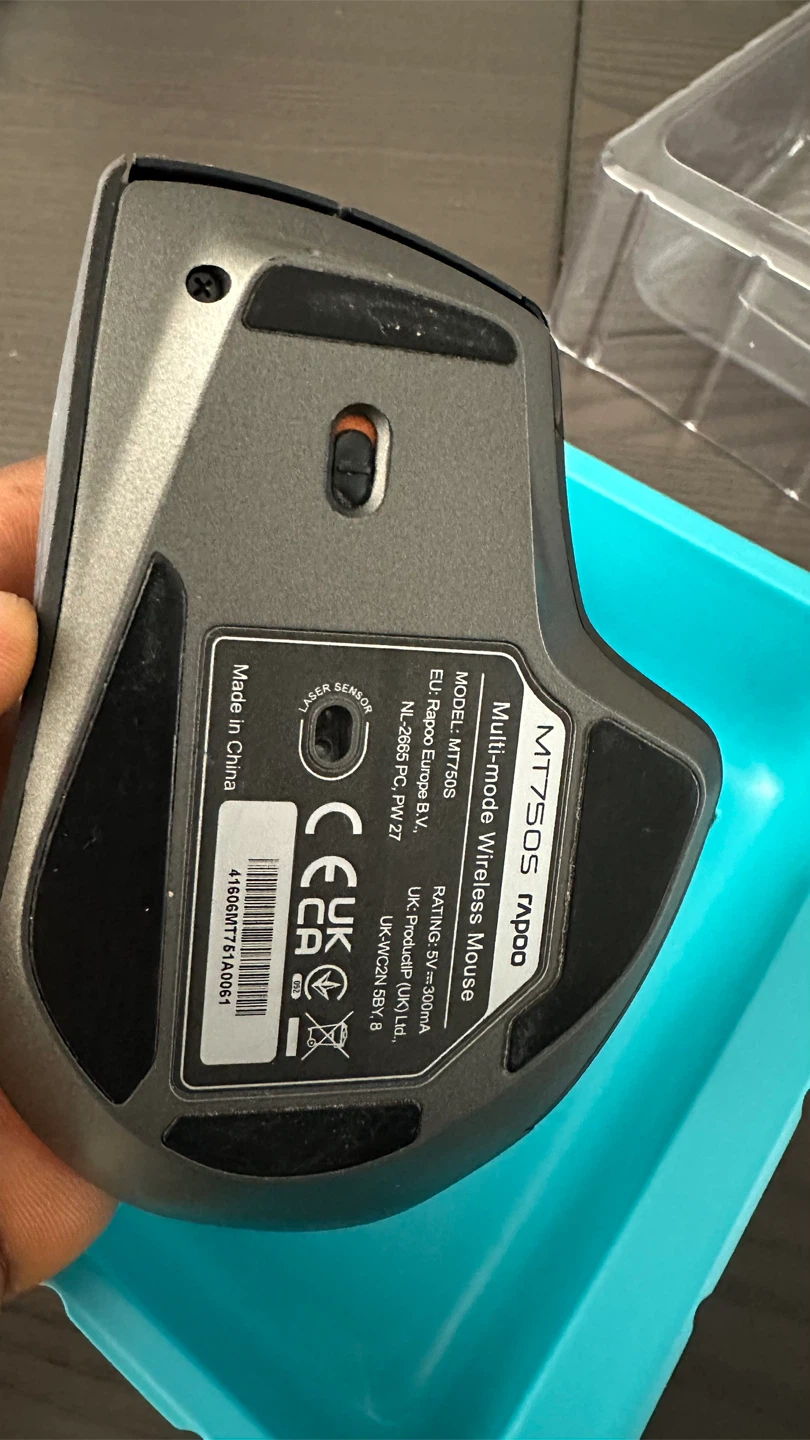 Rapoo MT750S Multi device - Programable Wireless Mouse - photo 3