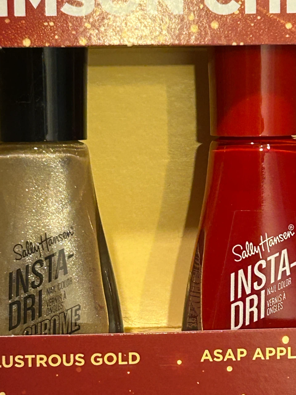 Sally Hansen Crimson Cheer Insta-Dri Nail Polish Duo - photo 2