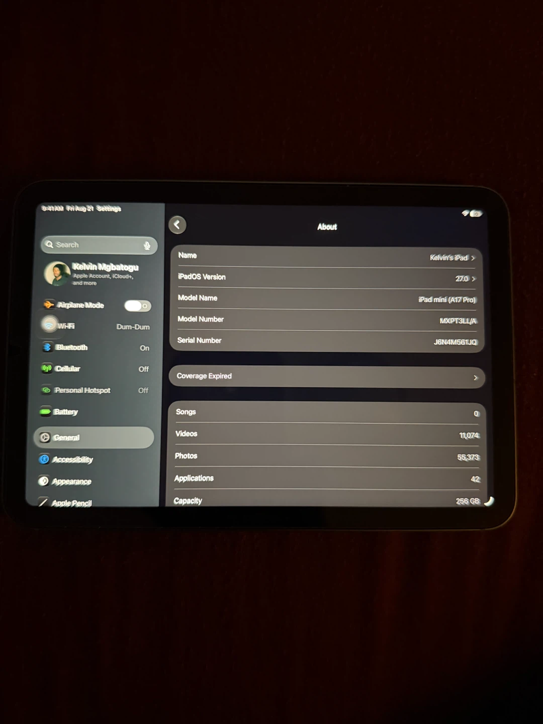 Apple iPad mini (A17 Pro) 256 GB - photo 5