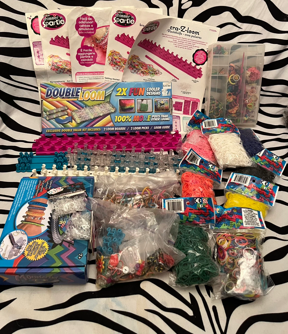 🩷 Lot of different Rainbow Loom Sets and supplies🩷 - photo 2