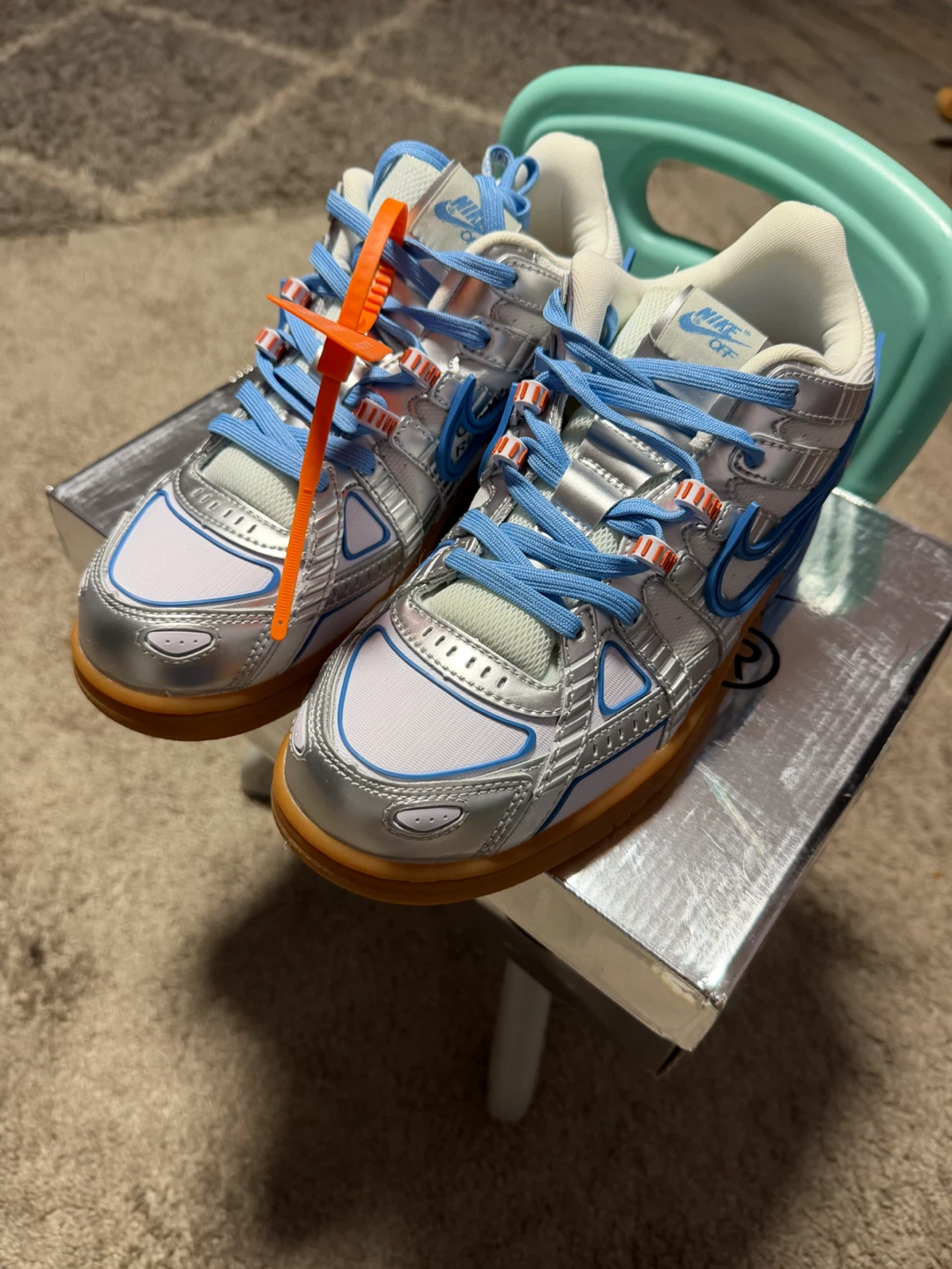 Nike Off-White Dunk Low Sneakers - photo 2