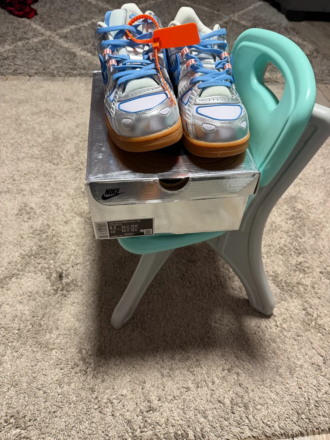 Nike Off-White Dunk Low Sneakers - photo 4