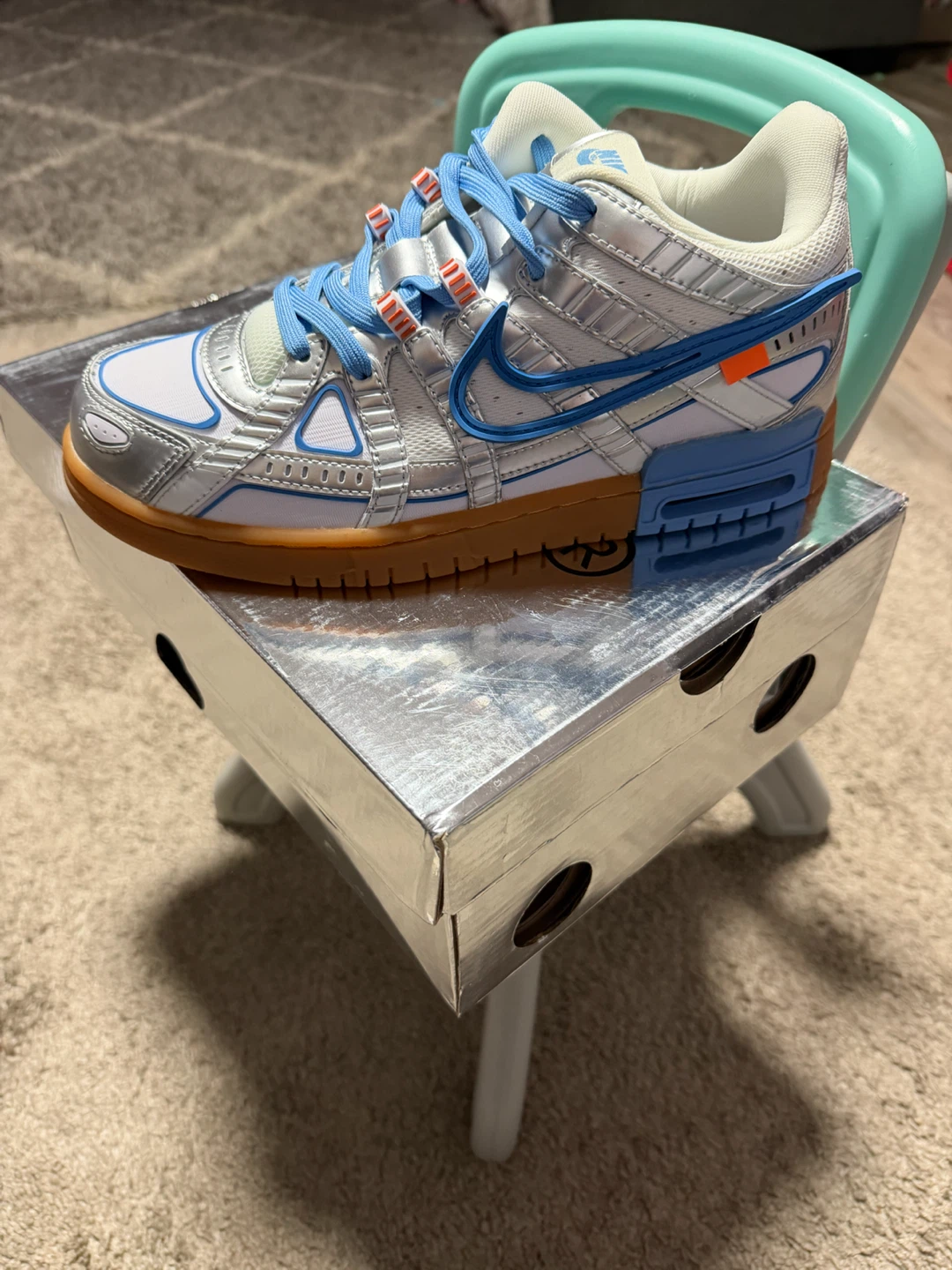 Nike Off-White Dunk Low Sneakers - photo 5
