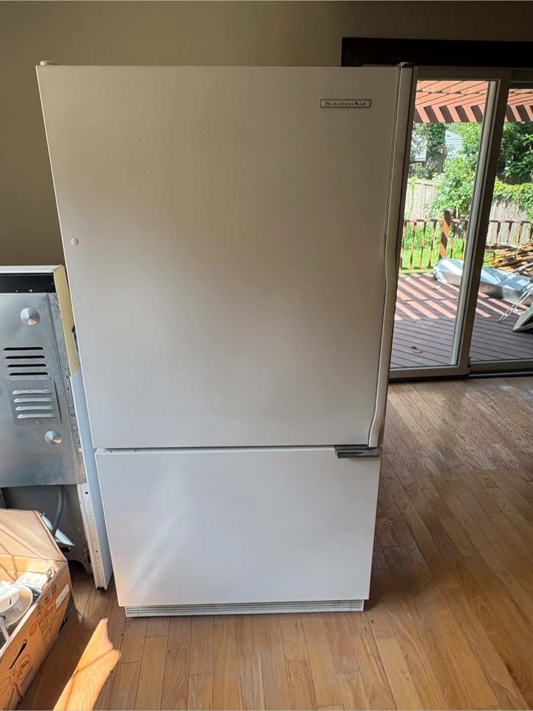 KitchenAid Refrigerator and Gas Range