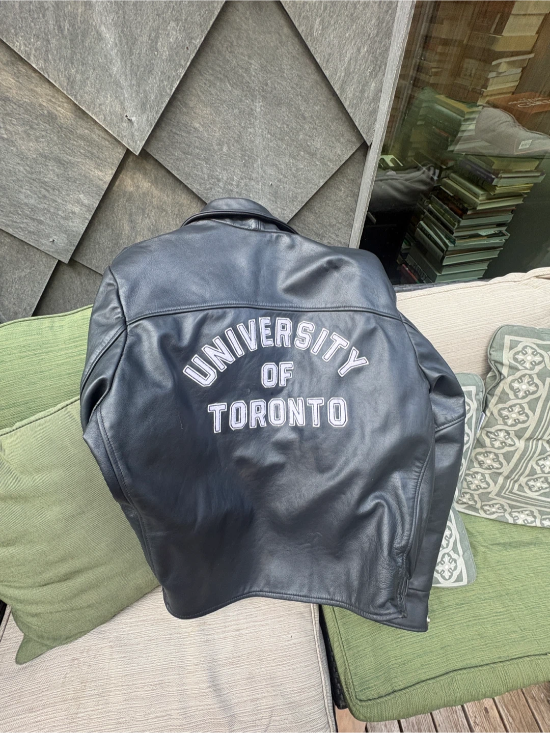 University of Toronto leather jacket