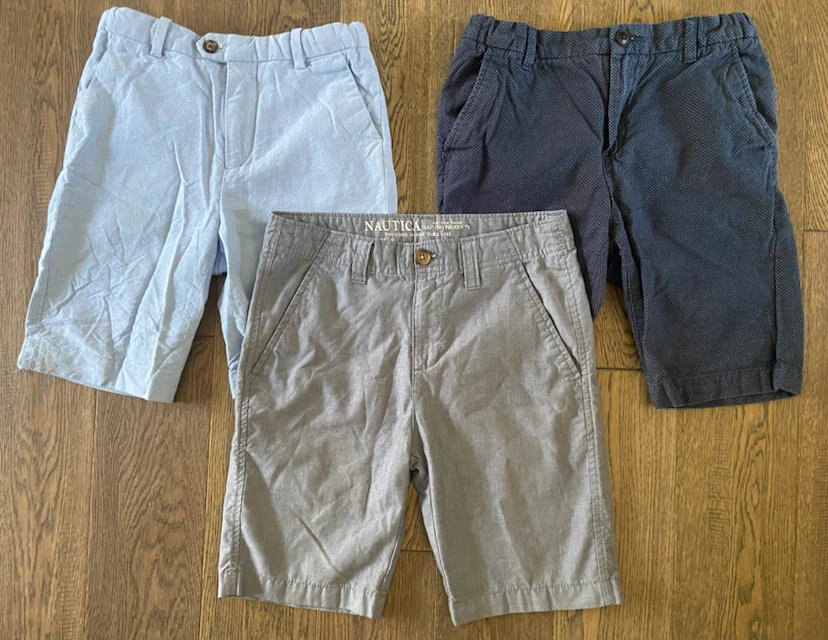 EUC: Nautica + H&M LOT OF 3 Boys Shorts Size Youth 9-10 yrs