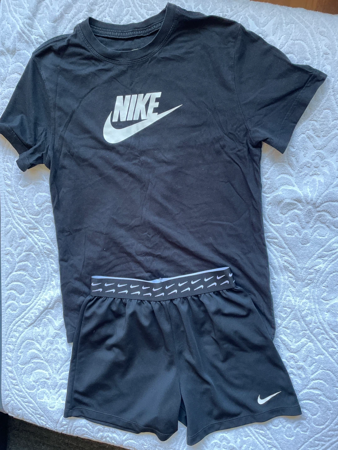 Nike T-Shirt and Dri-Fit Shorts Set
