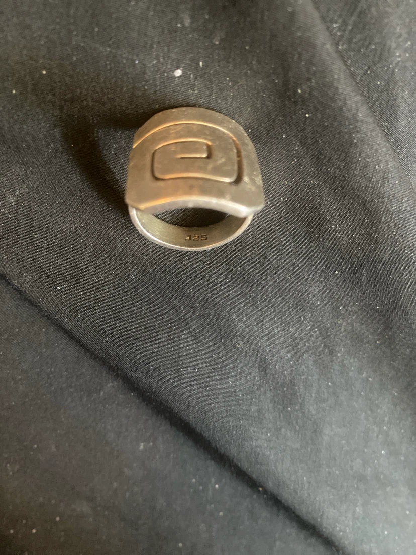 Sterling Silver Spiral Statement Ring - photo 2