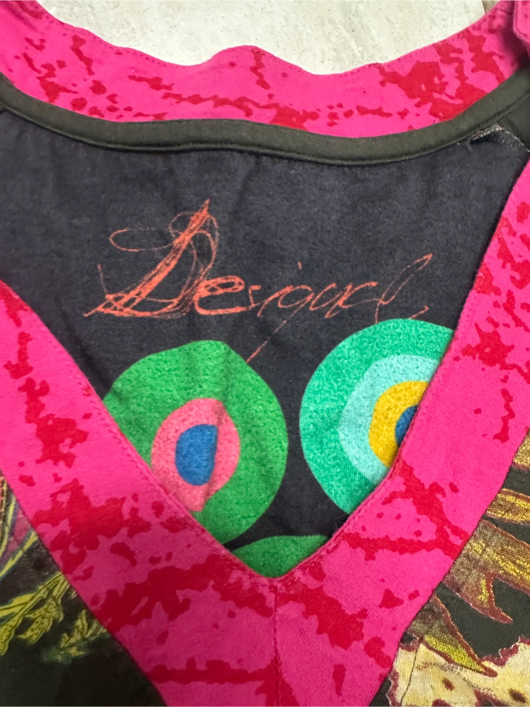 Vintage Desigual Women's Dress with Print - photo 2