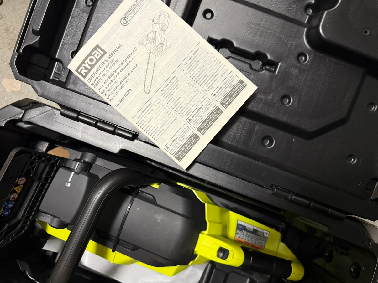 Ryobi 40V HP Brushless 20" Chainsaw - photo 2