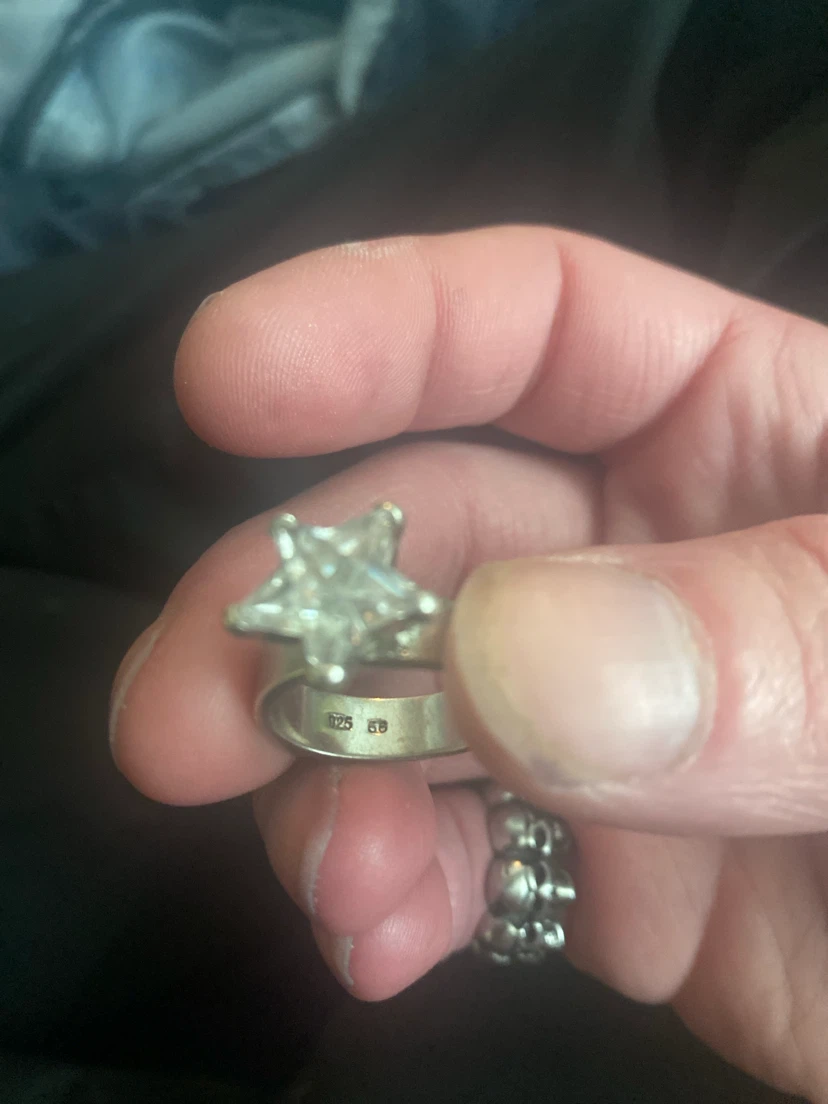 Silver and diamond - photo 3