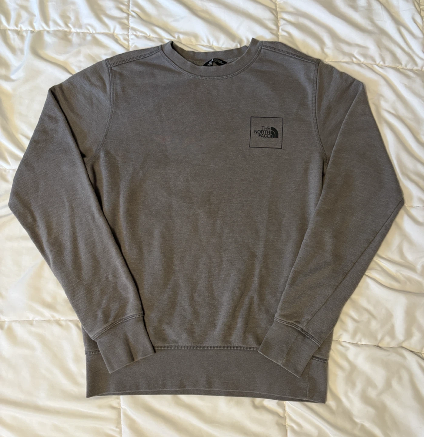 The North Face Grey Crewneck Sweatshirt