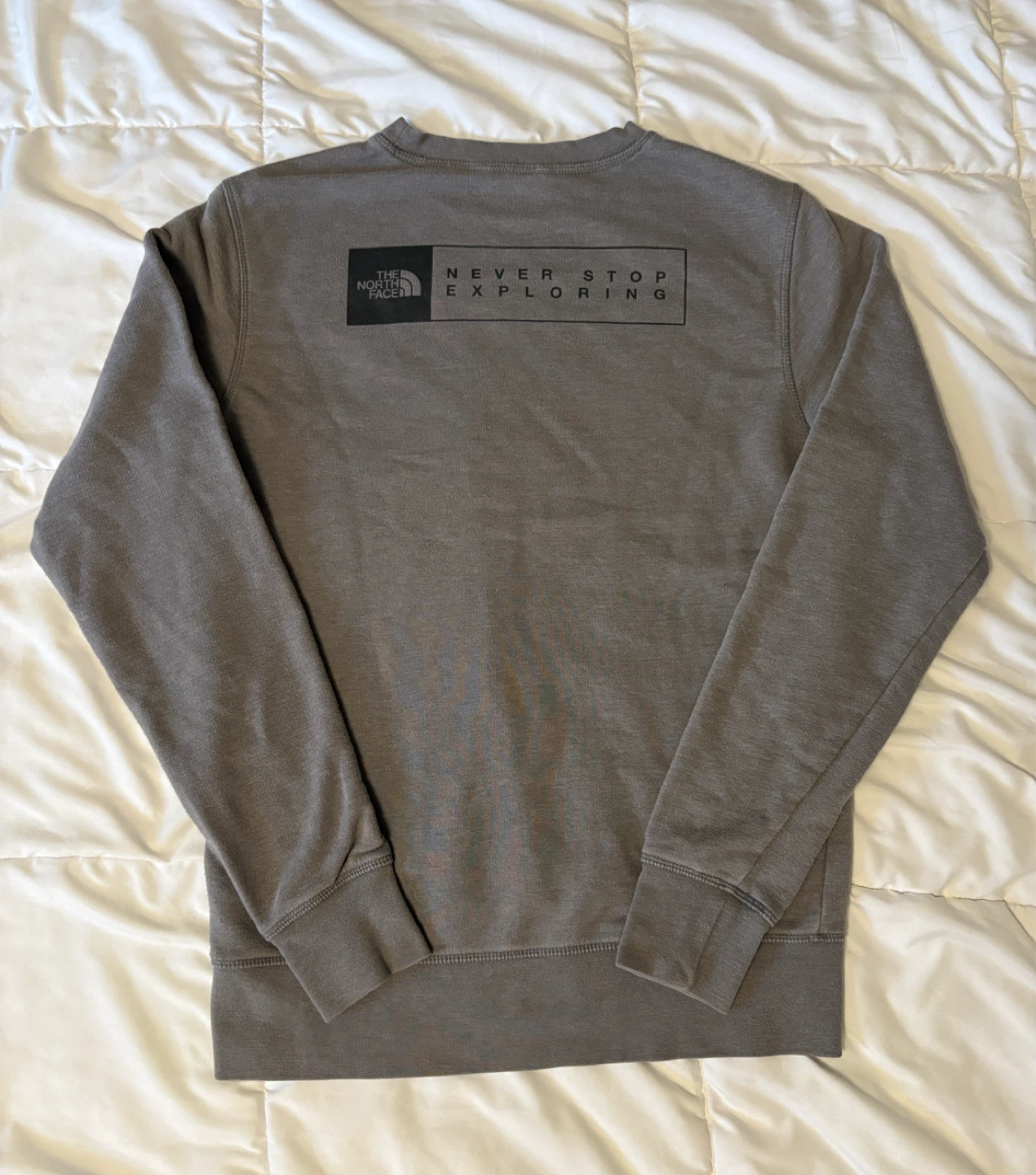 The North Face Grey Crewneck Sweatshirt - photo 2