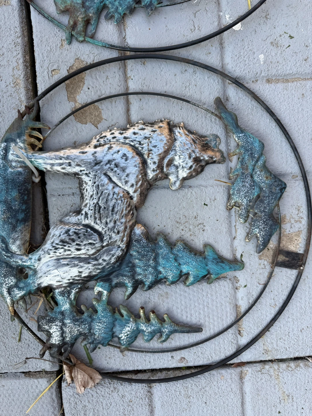 Wolf Metal Wall Art- both for 15 - photo 4