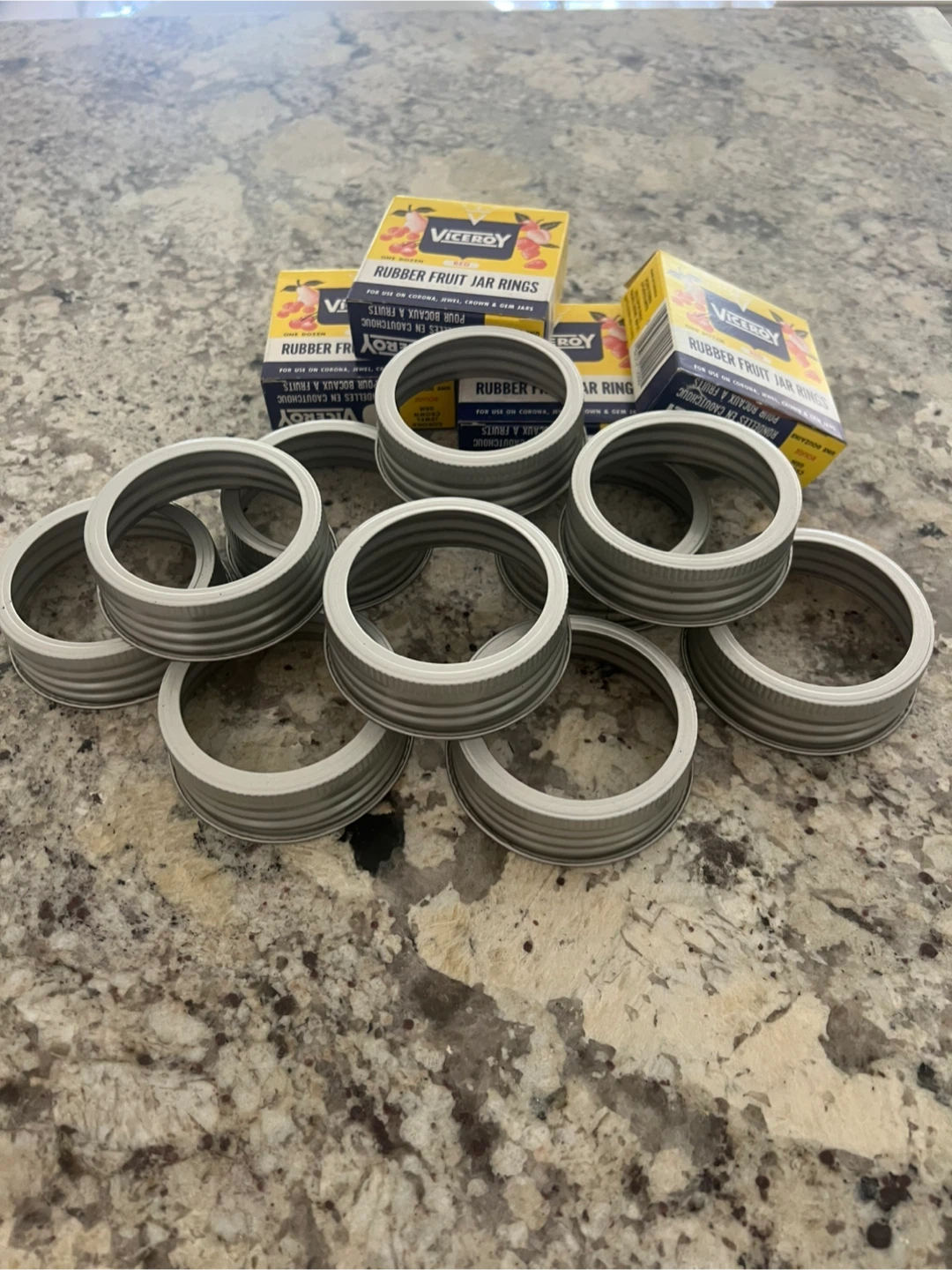 Viceroy Rubber Fruit Jar Rings and lids!