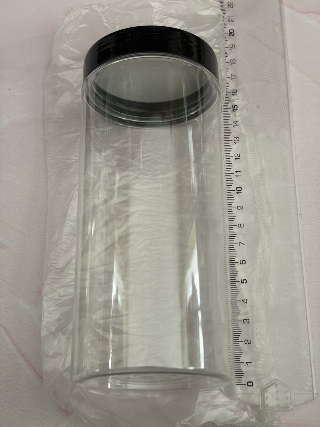 New 16 pack 16 oz Round Clear Plastic Storage Jars with Lid - photo 5