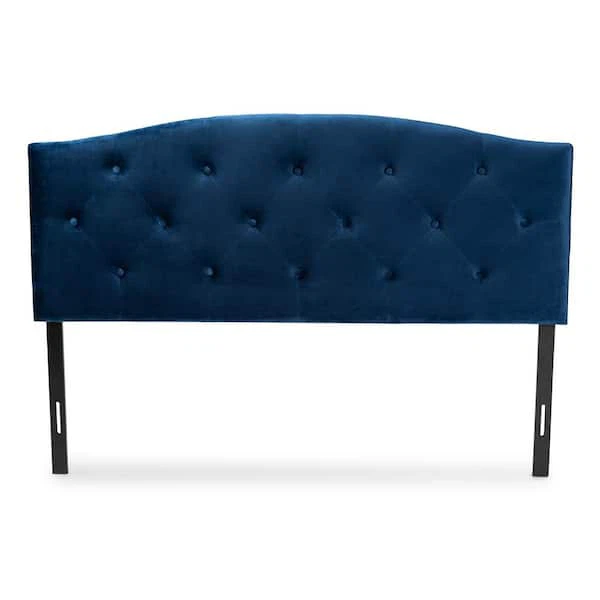 New Queen Size Elegant Blue Upholstered Headboard - photo 5