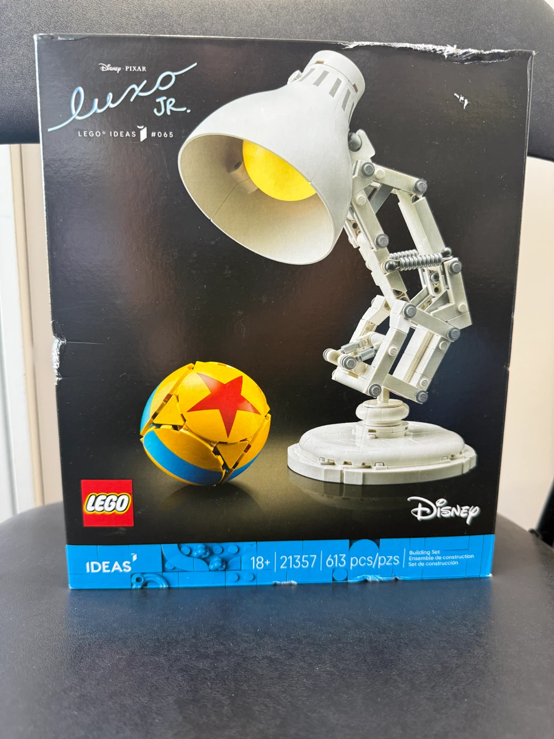 LEGO Ideas Luxo Jr. Desk Lamp Building Set 21357