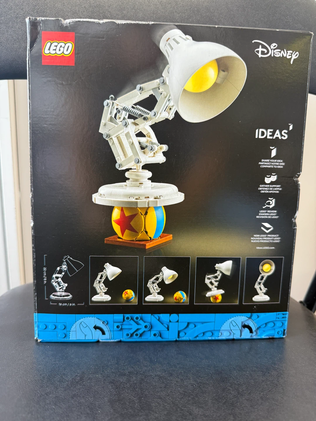 LEGO Ideas Luxo Jr. Desk Lamp Building Set 21357 - photo 2