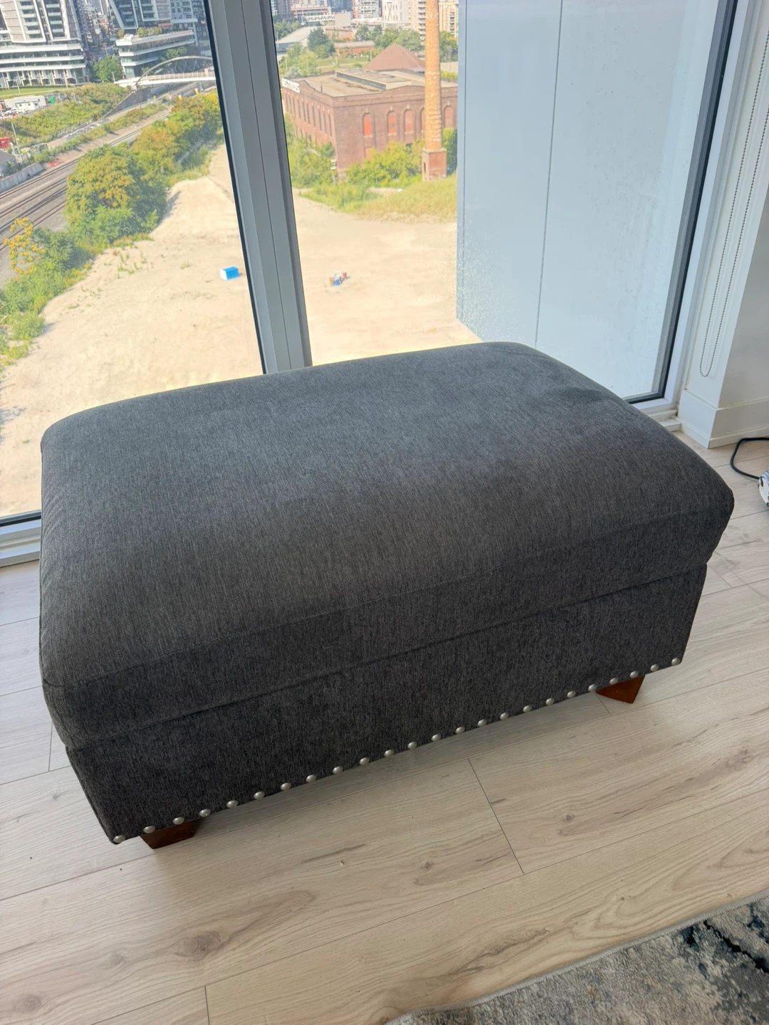 Storage Ottoman Footrest