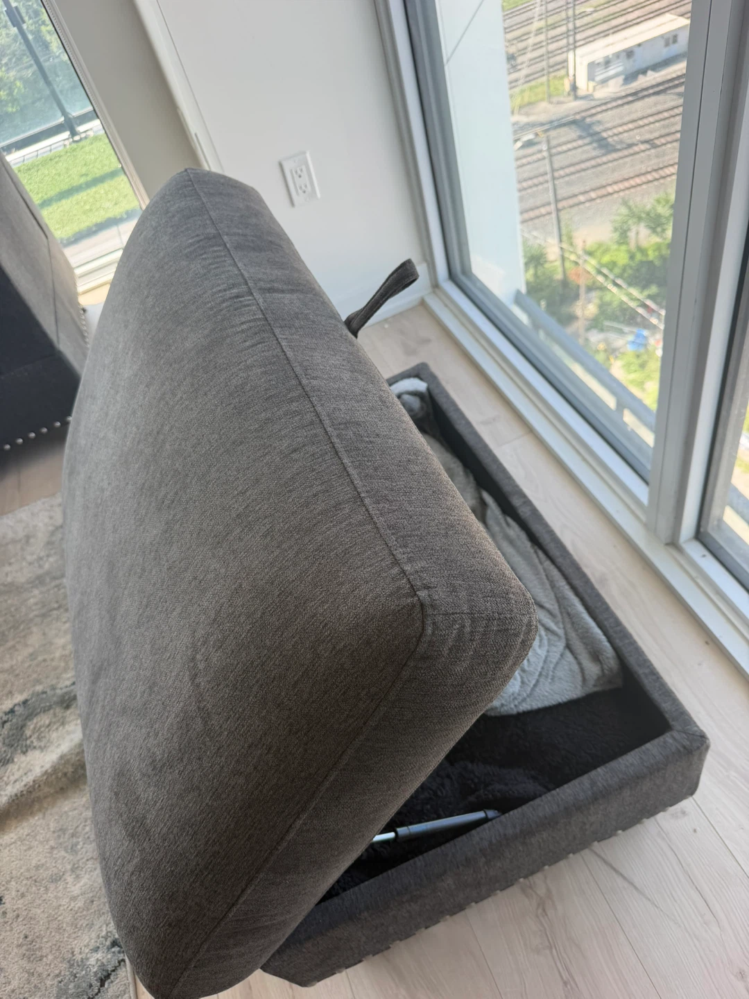 Storage Ottoman Footrest - photo 2