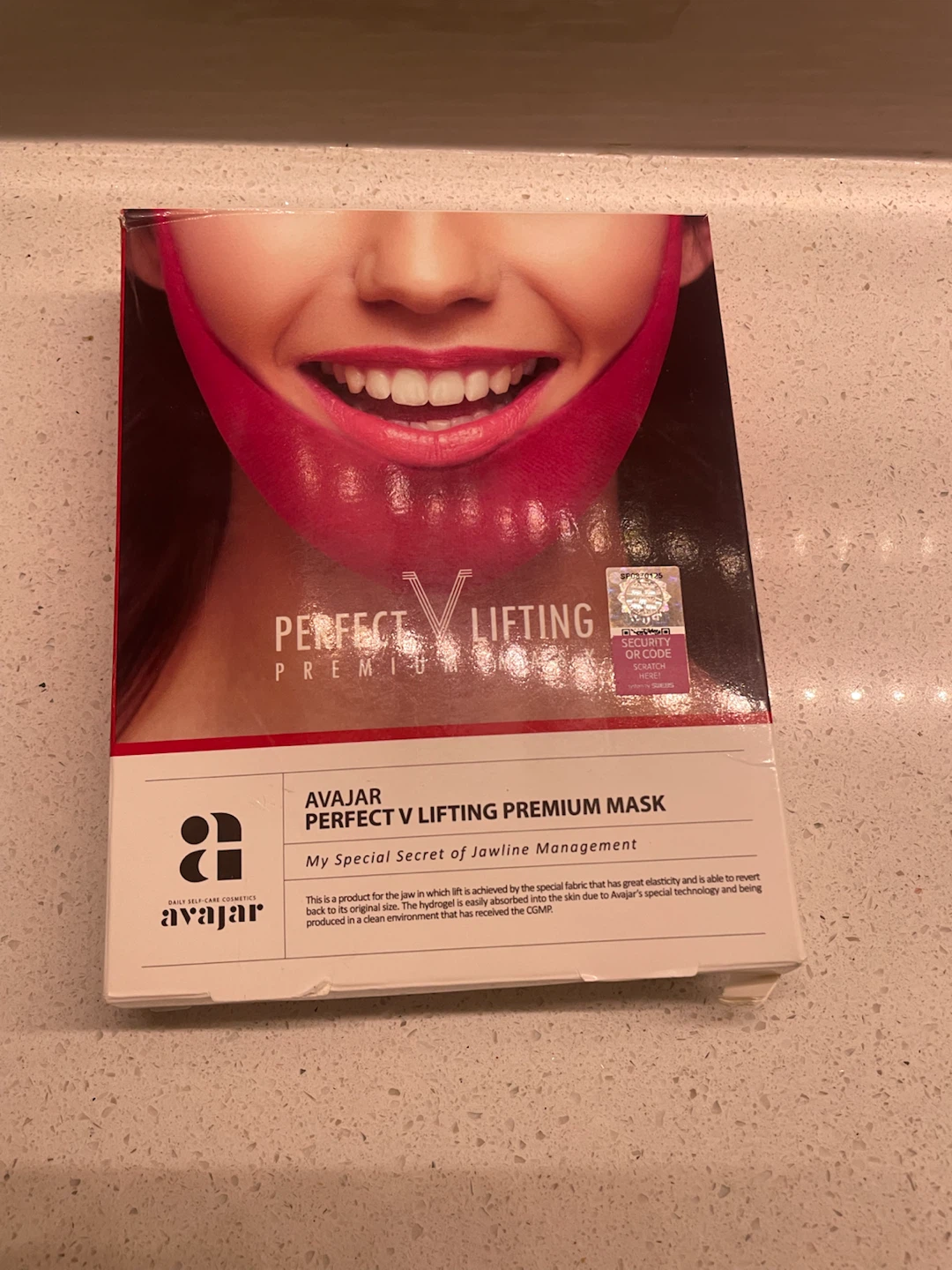Avajar Perfect V Lifting Premium Mask for Jawline