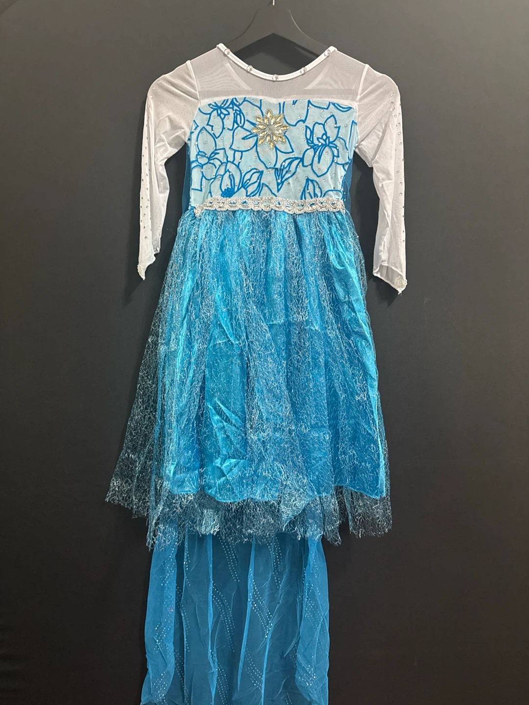 Girls Elsa Dress Costume