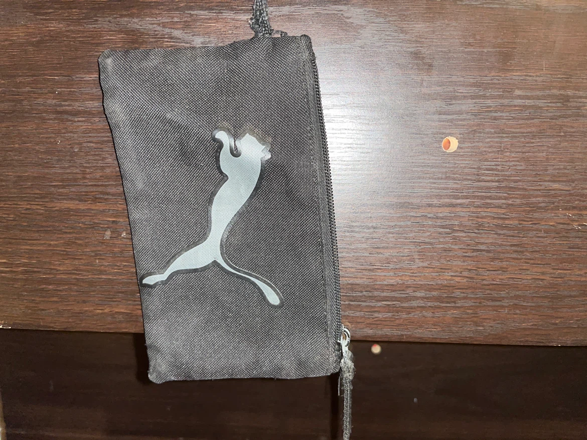 Puma Black Pouch Bag