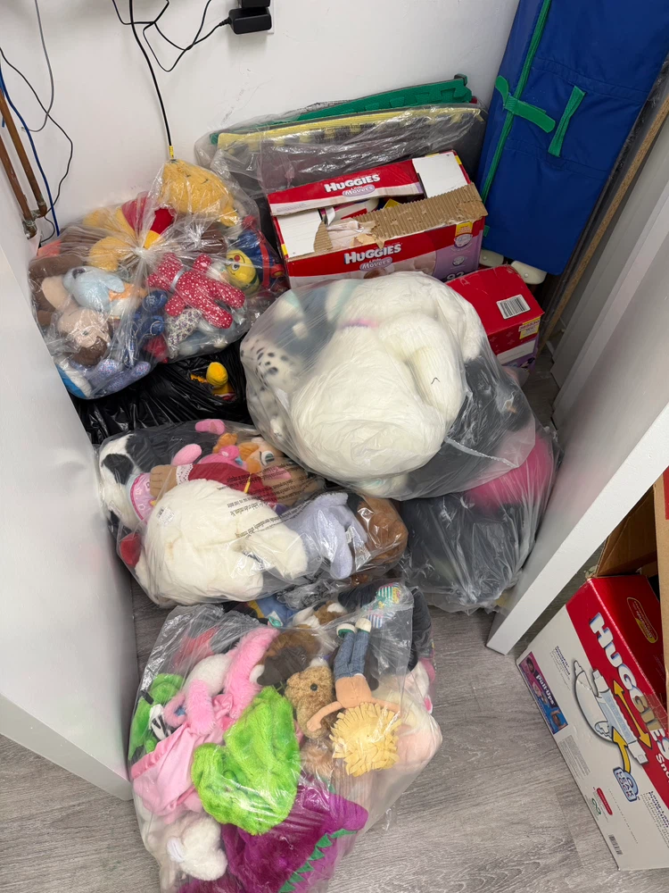 Bag of Stuffed Animals and Toys