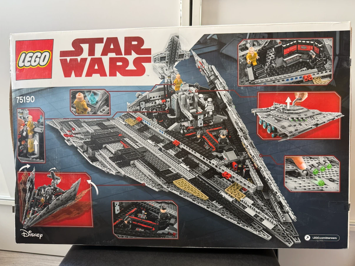 LEGO Star Wars First Order Star Destroyer Set 75190 - photo 2