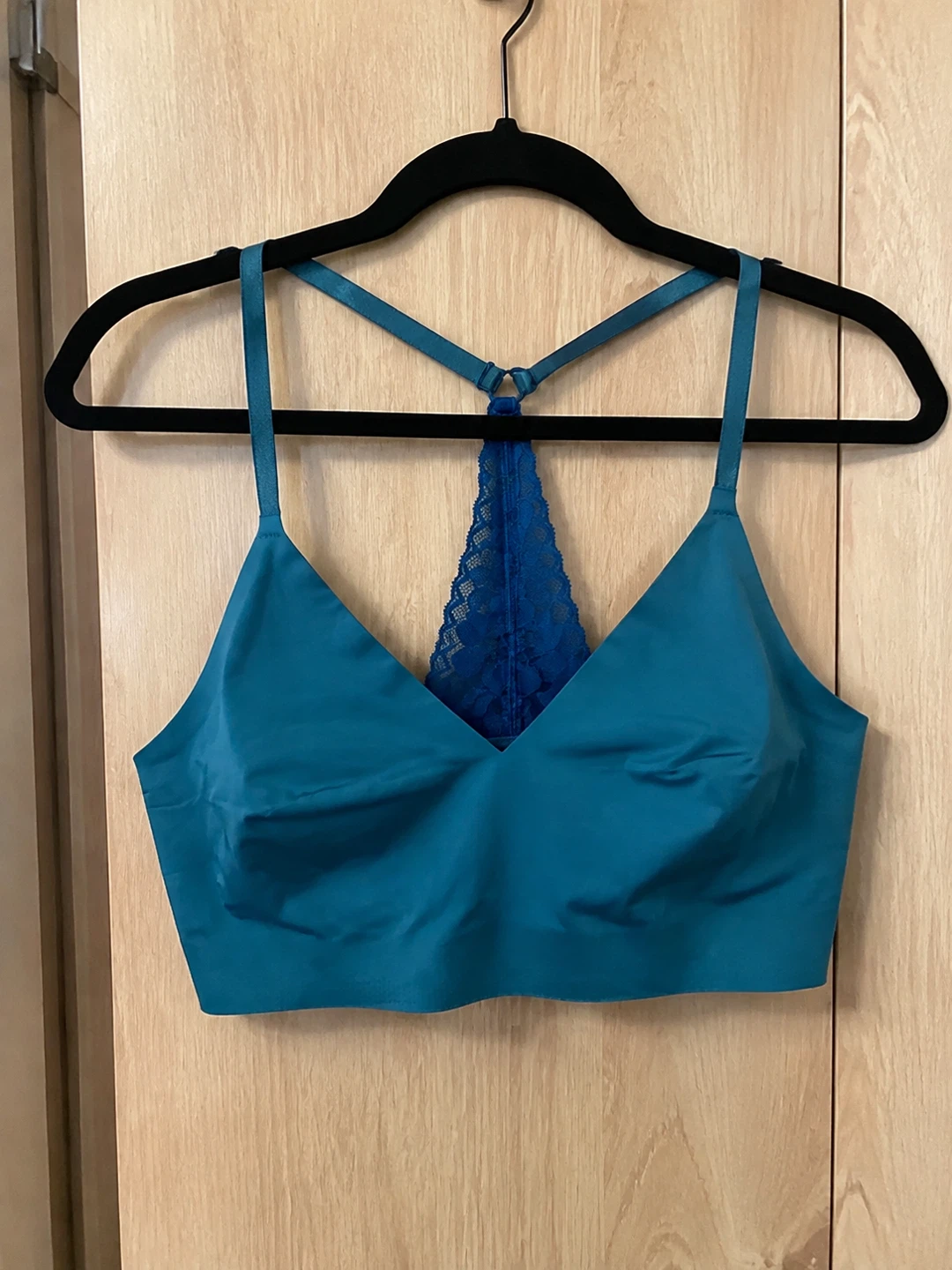 Victoria's Secret Teal Lace Trim Bralette