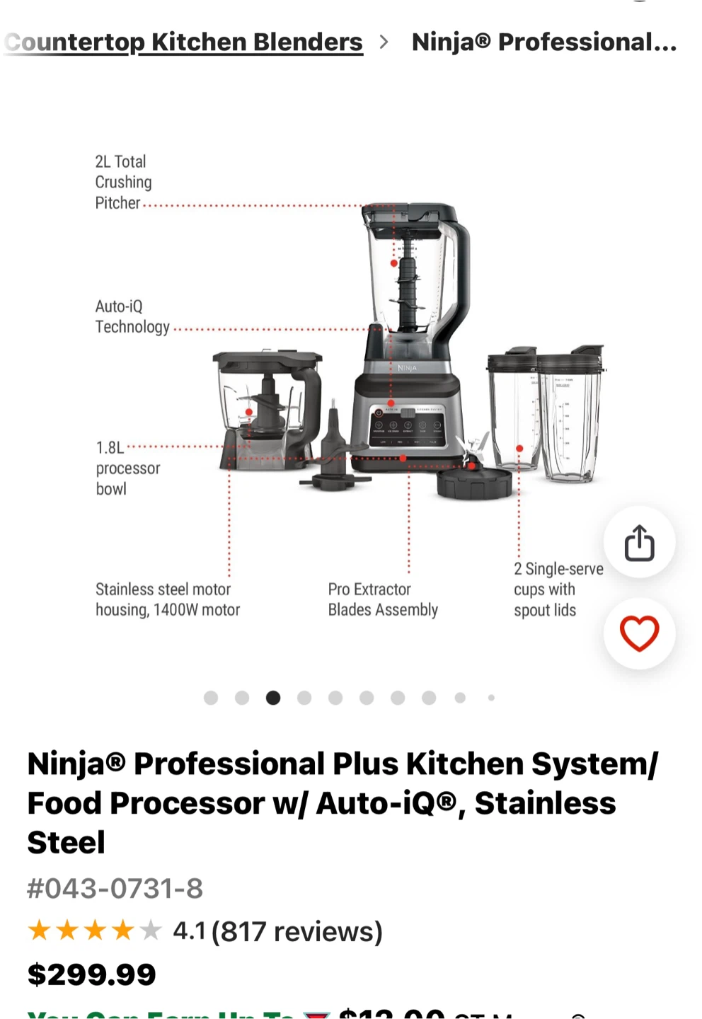 Ninja Professional Plus Kitchen System with Auto-iQ - photo 2
