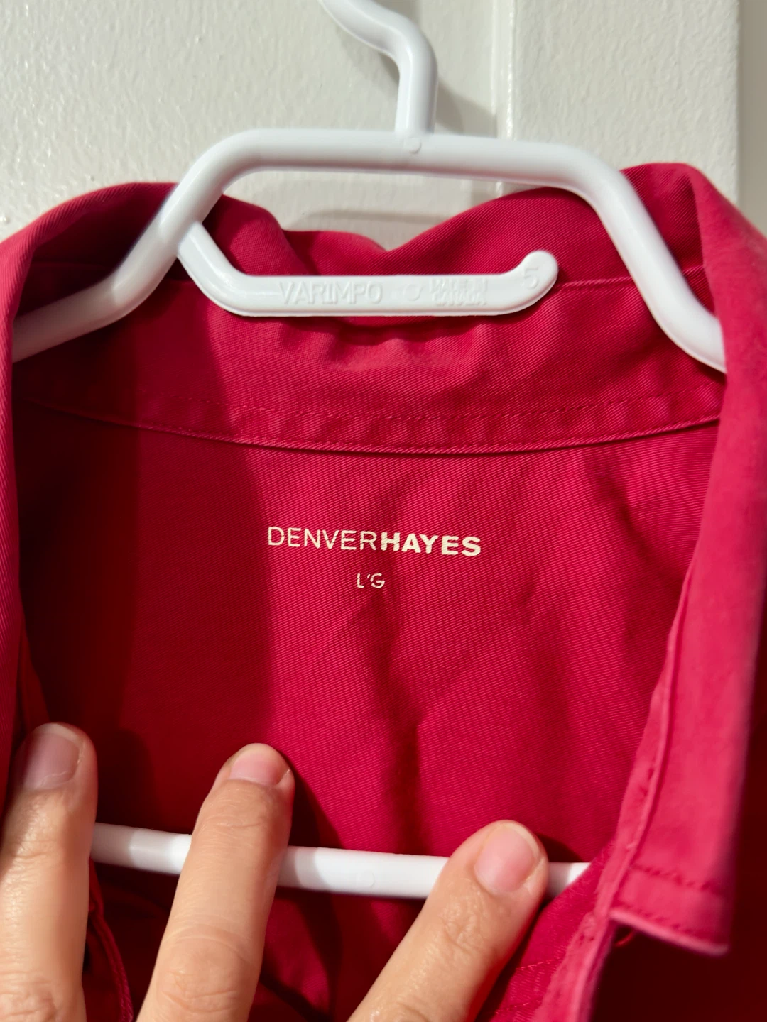 Denver Hayes Long Sleeve Button-Up Shirt - L - photo 3