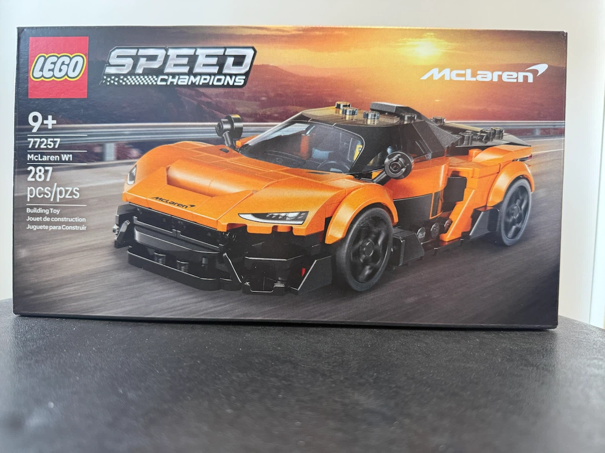 LEGO Speed Champions McLaren W1 Building Toy