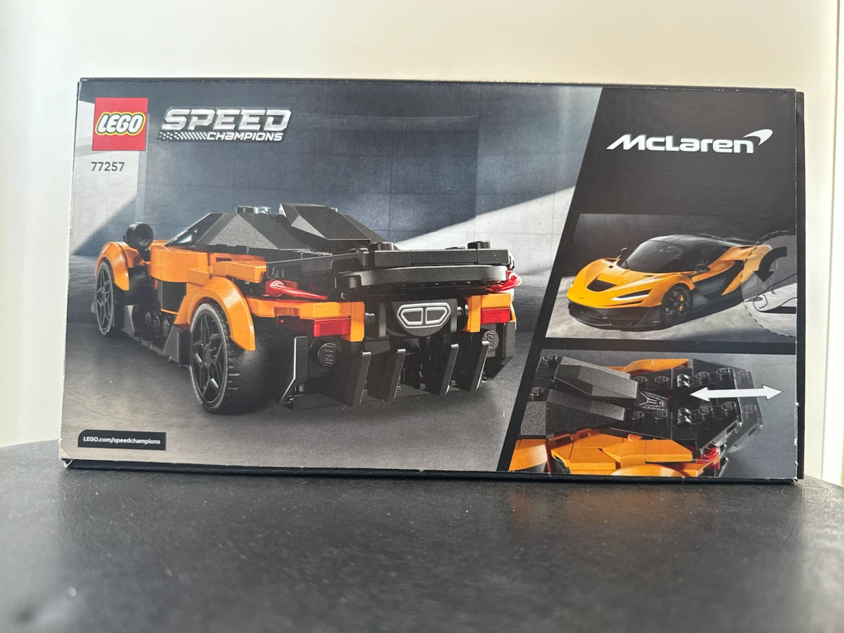 LEGO Speed Champions McLaren W1 Building Toy - photo 2