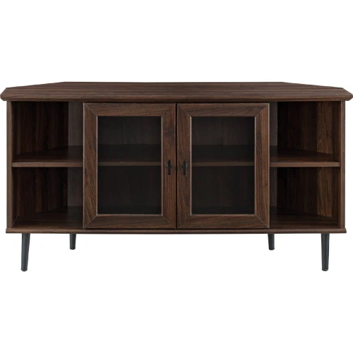 New Storage TV Stand Console - Color: Walnut - photo 4